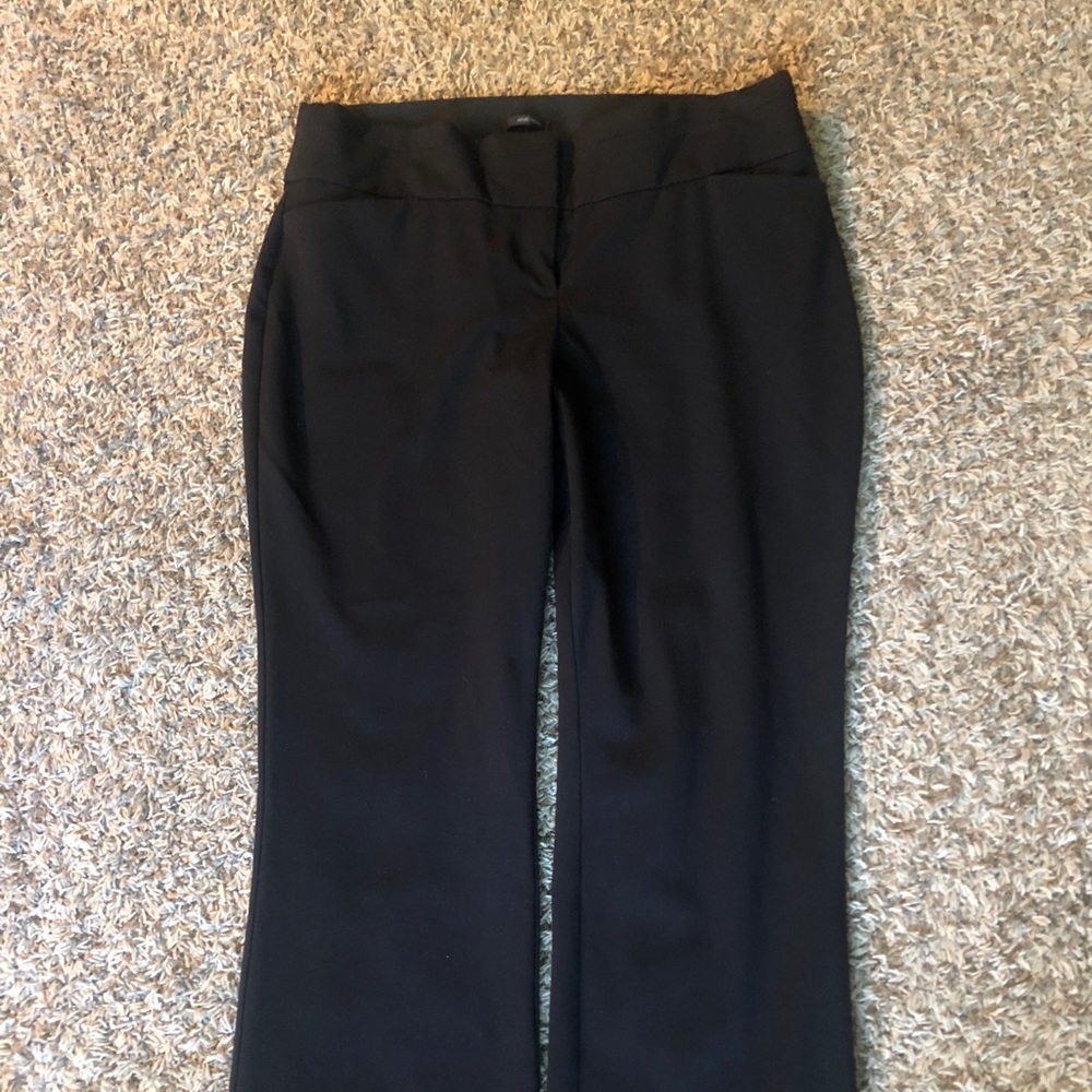 Maurice’s black slacks. 13/14 short